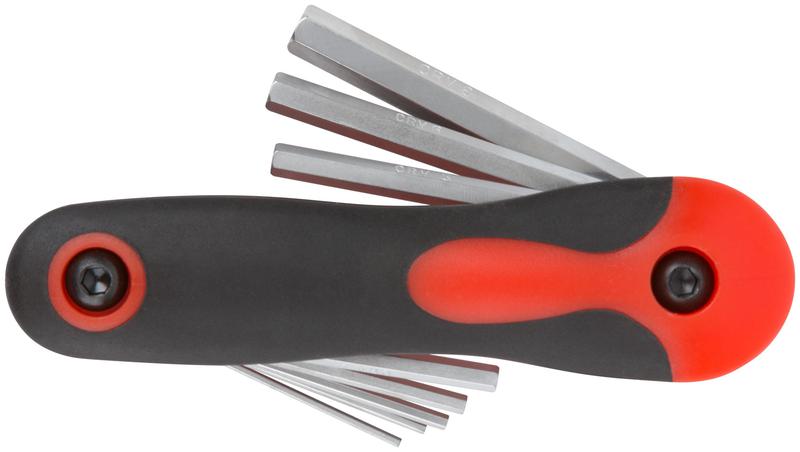 Ключ шестигранные CrV 8шт(1.5-8мм) складные FIT 64182