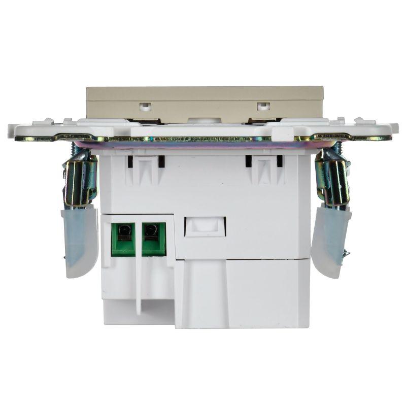 Розетка USB A+C 18Вт SKANDY SK-R13B беж. IEK SK-U22-018-K10