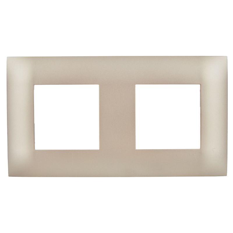 Рамка 2-м SKANDY SK-F02Sa песочн. IEK SK-M22-K98