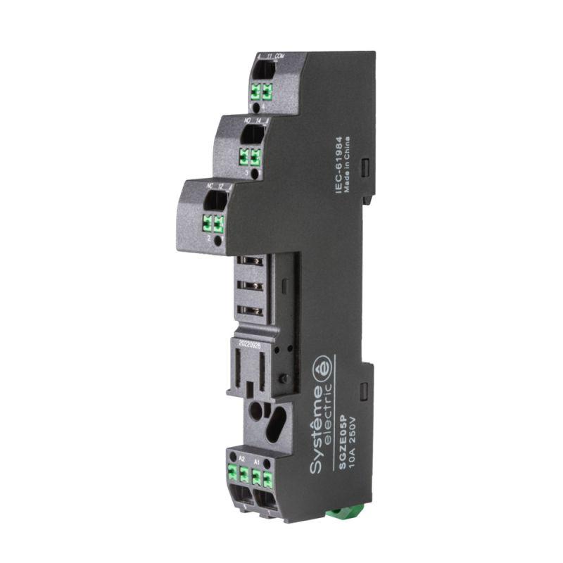 Розетка для реле 1СО скоба mixed push in SE SGZE05P