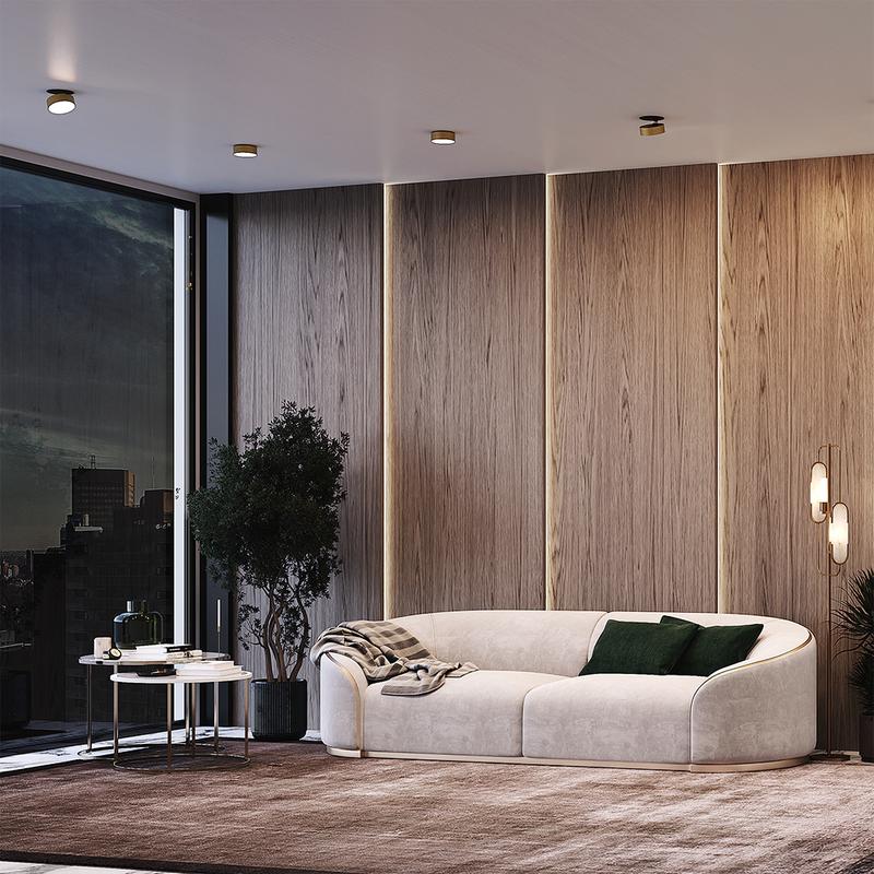 Светильник Onda 12Вт 4000К 120град. встраив. Maytoni DL024-12W4K-W