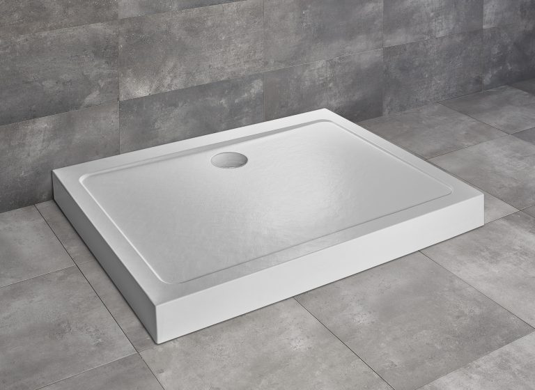 Душевой поддон Doros D Compact 100x80 Stone White