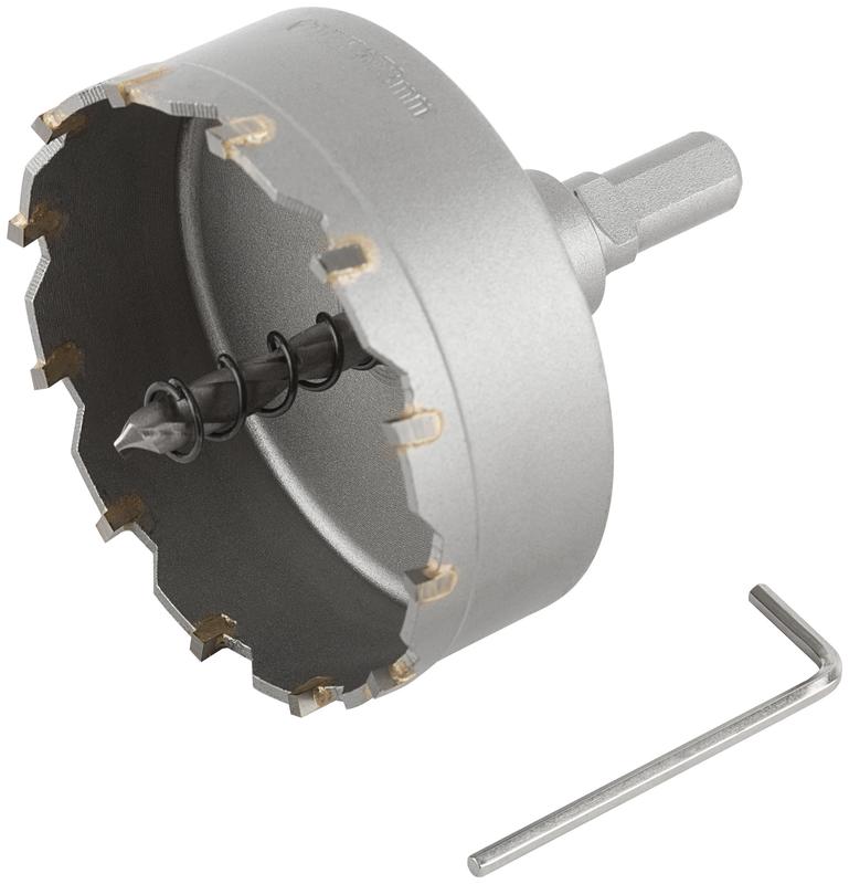 Коронка кольцевая с карбидными вставками профи (для отверстий в нержавеющей стали) 73мм FIT 36856