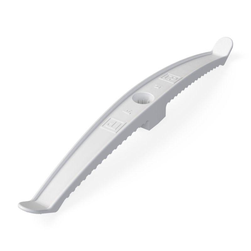 Держатель кабеля двусторонний для прямого монтажа бел. (уп.20шт) Промрукав PR13.0384