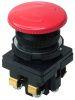 Выключатель кнопочный КЕ-141 У2 исп.2 1НО+1НЗ гриб с фиксацией 10А IP54 660В красн. Электротехник ET502409