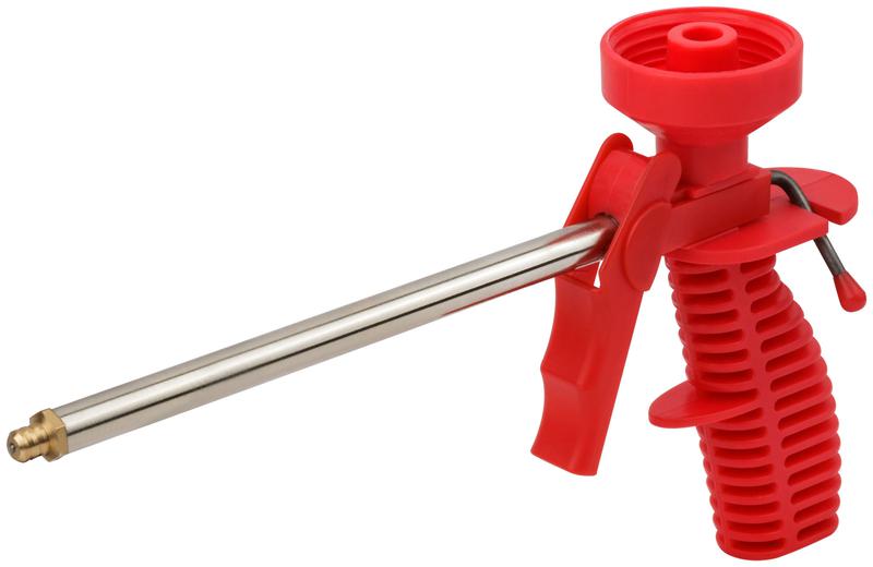 Пистолет для монтажной пены пластик. корпус КУРС 14260