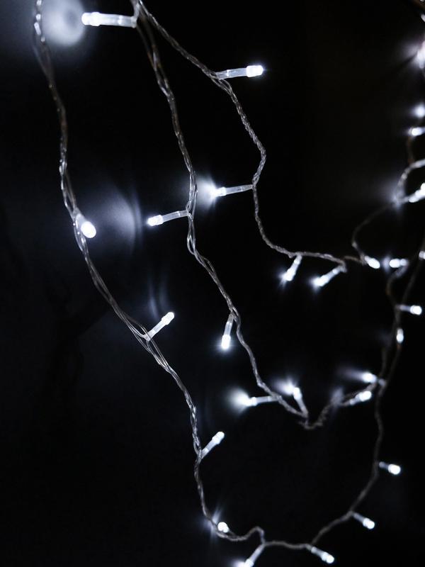 Гирлянда AC-G01-120W 120LED 12.8м 8реж. 220В бел. ФАZА 5047679