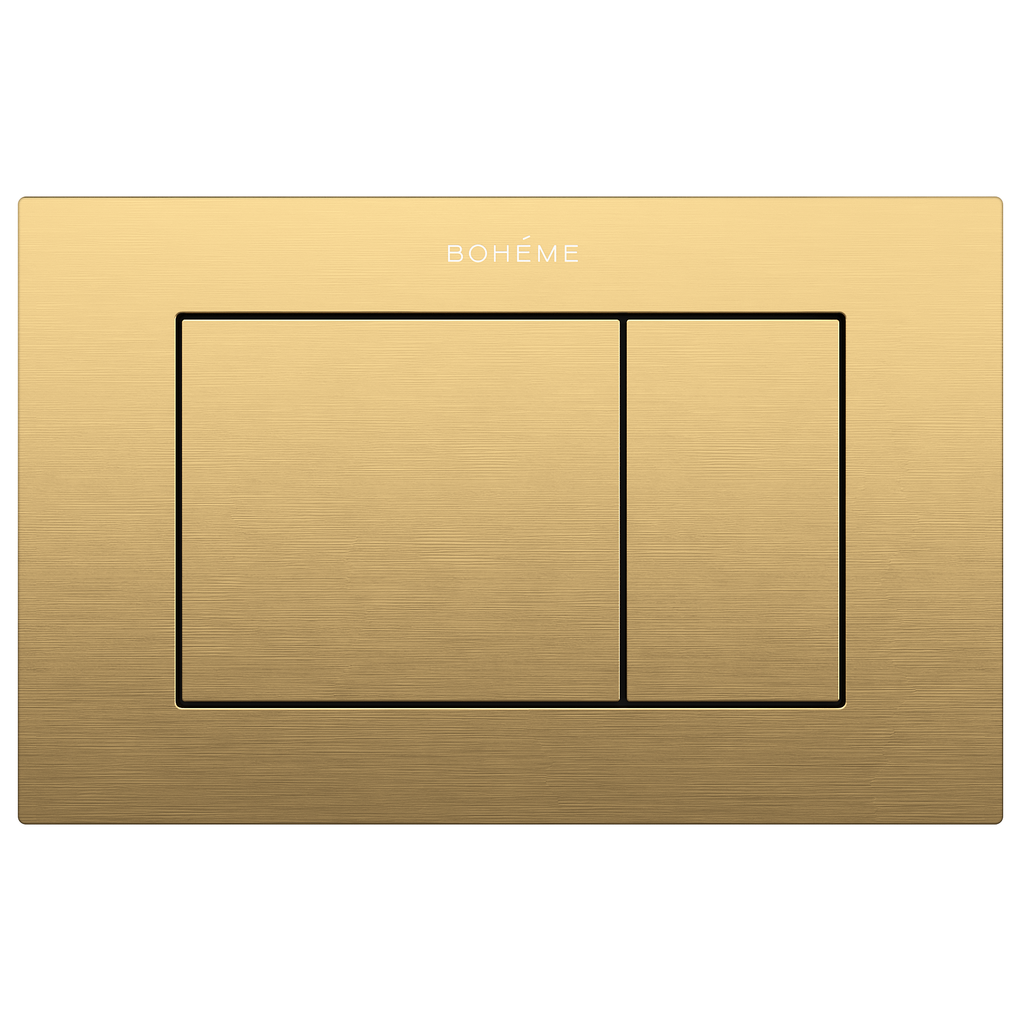 Кнопка для инсталляции, нерж.сталь BLACK NEW