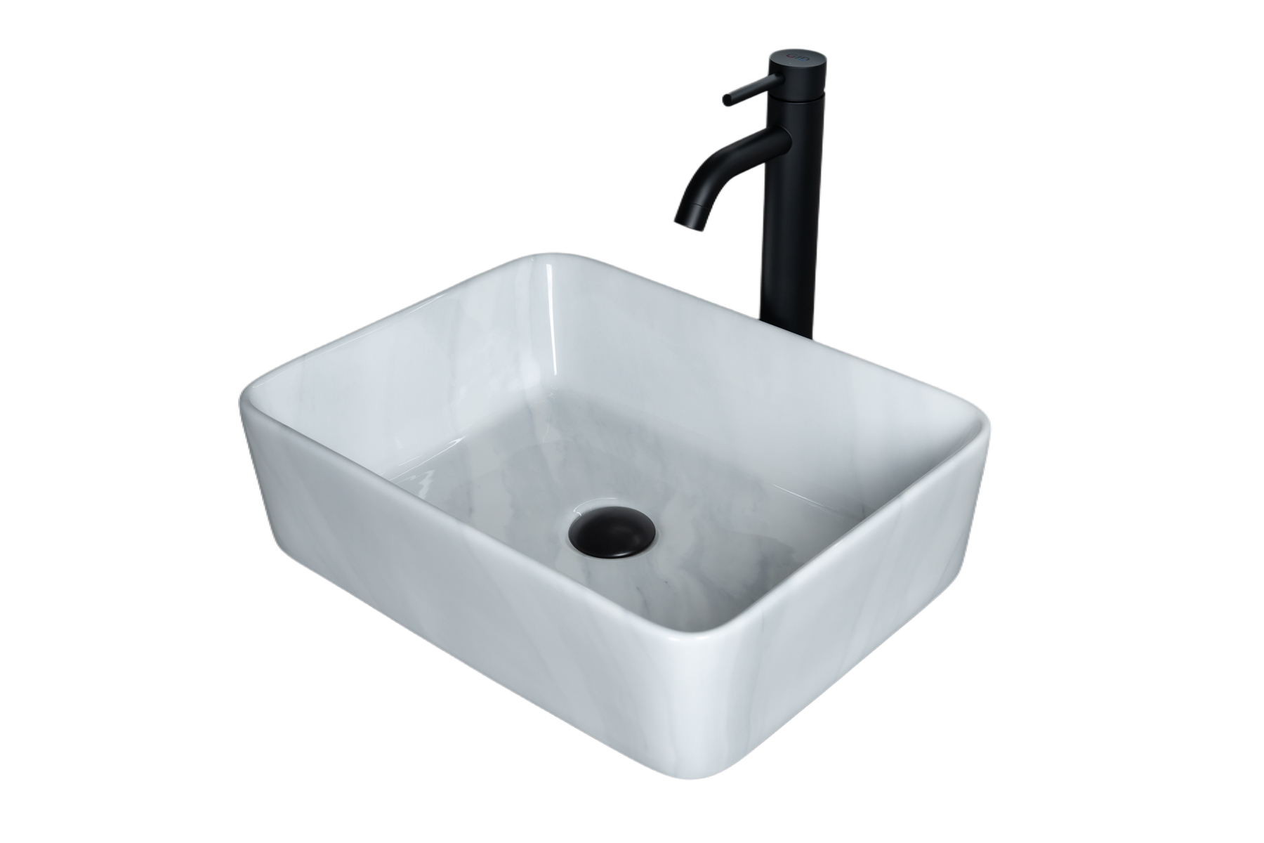 Раковина Gid Mnc600 54459 накладная под камень глянцевая 48x37x13