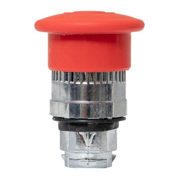 Механизм кнопки исполнительный XB4 "Грибок" IP65 с фиксацией без подсветки красн. EKF XB4BTCF-R-65