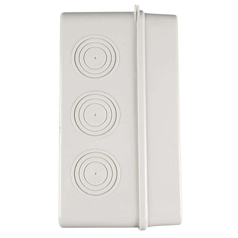 Бокс модульный накладной PDB/W 4015 GR (ЩРН-ПГ-15) IP65 пластик. Pro JazzWay 5072107
