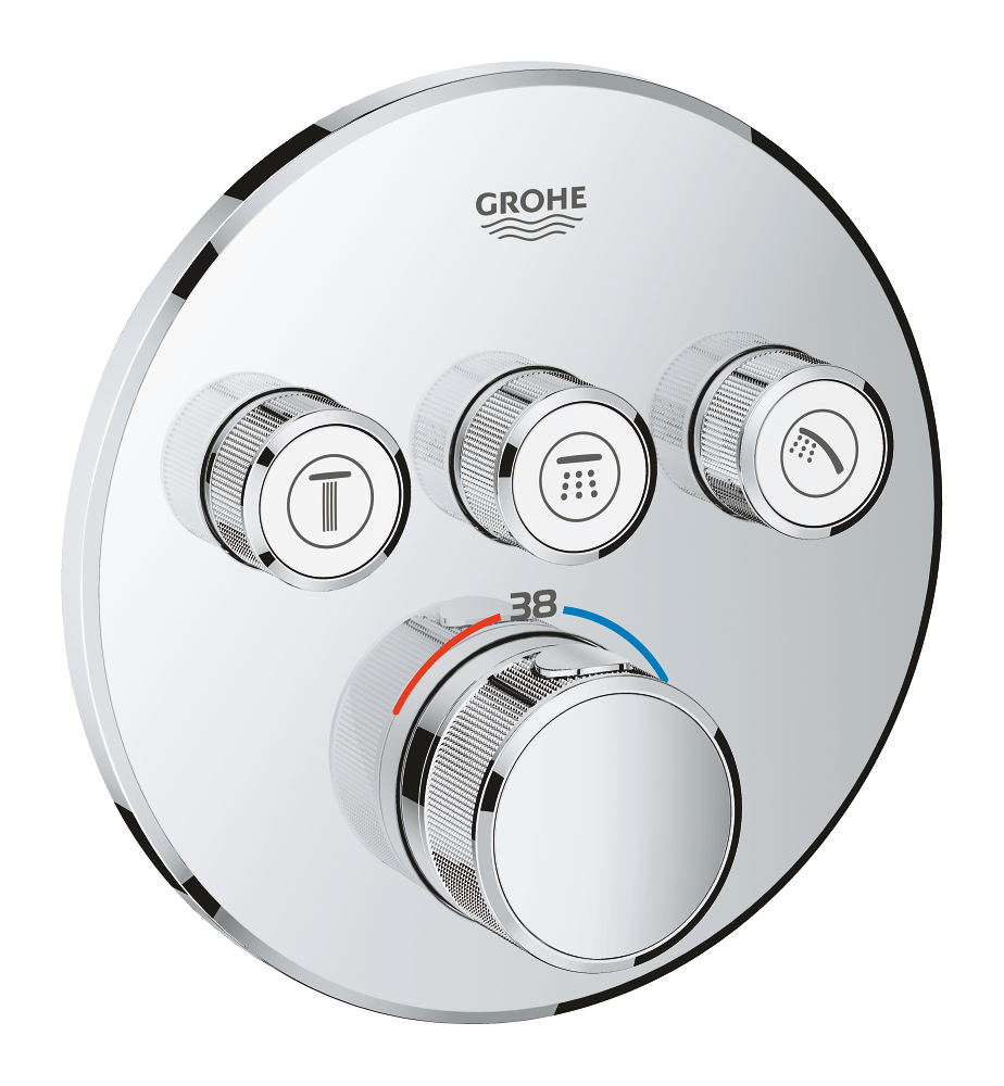 Термостат Grohe Grohtherm SmartControl 29121000 на 3 выхода