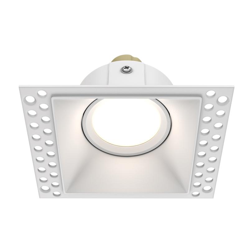 Светильник Dot 10Вт GU10 встраив. Maytoni DL042-01-SQ-W