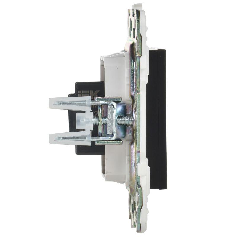 Розетка HDMI SKANDY SK-H01Bl черн. IEK SK-H10-K02