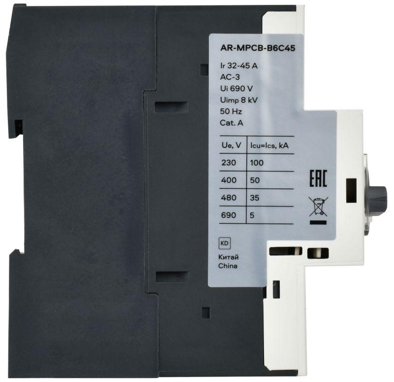 Выключатель автоматический защиты двигателя B6 GV2P 32-45А ARMAT IEK AR-MPCB-B6C45