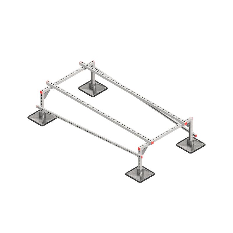 Конструкция опорная для установки оборудования TECHNORAPTOR STEELFOOT 1000х2000 тип 1 HD КМ TR0301