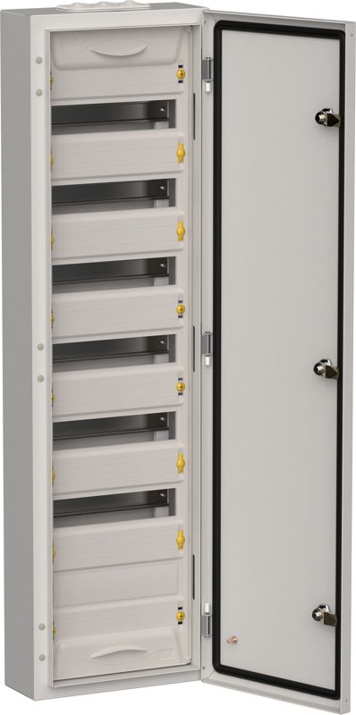 Корпус ЩРн-84 (1х84) TITAN 5 1085х310х140 IP54 метал. сер. IEK TI5-50-N-084-54-7035