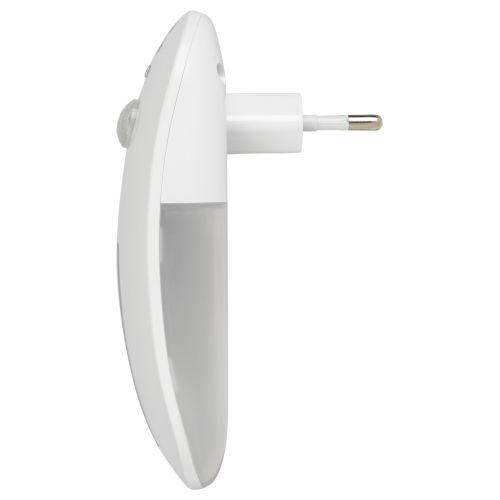 Светильник светодиодный NN-621-LS-MS-W ночник в розетку с датчиком освещенности и датчиком движения бел. ЭРА Б0057212