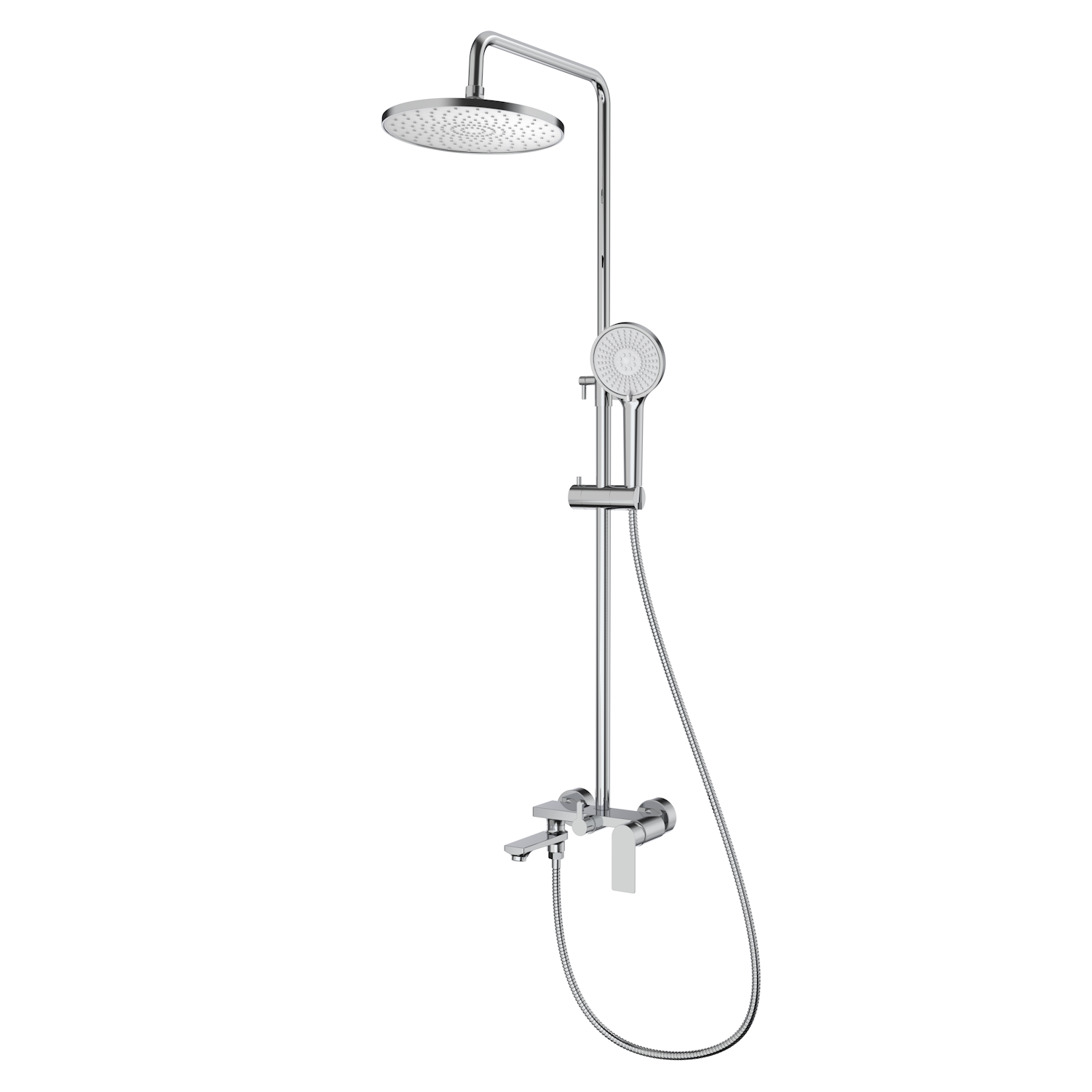 Душевая система Splenka S05.24, хром