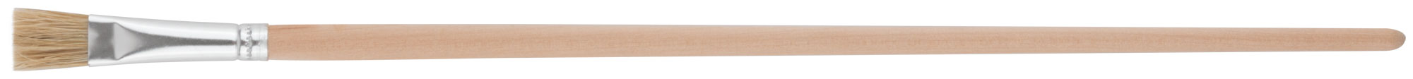 Кисть художественная для масляной краски плоская 10 # ( 11 мм )