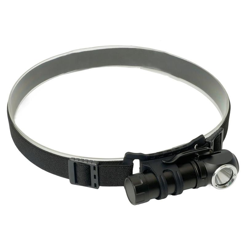 Фонарь налобный светодиодный аккумуляторный 3Вт USB IP44 алюминий TH2313 FERON 51119