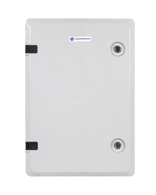 Шкаф монтажный композитный IK10 360x560x250мм IP66 Mastermann 00-01020361