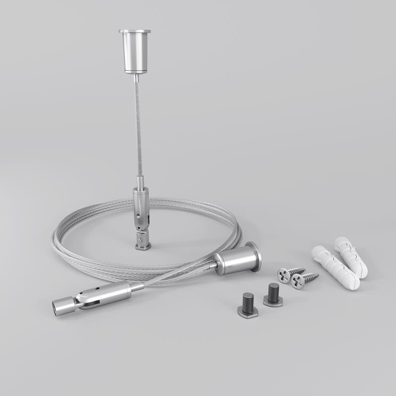 Комплект подвесов для радиусного профиля (уп.2шт) Maytoni ALM-3535R-P-4M