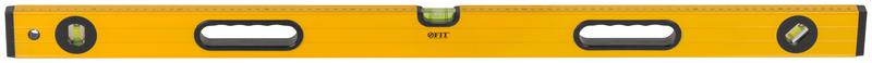 Уровень "Янтарь" 3 глазка ручки усиленный корпус фрезер. рабочая грань шкала 1000мм FIT 18164
