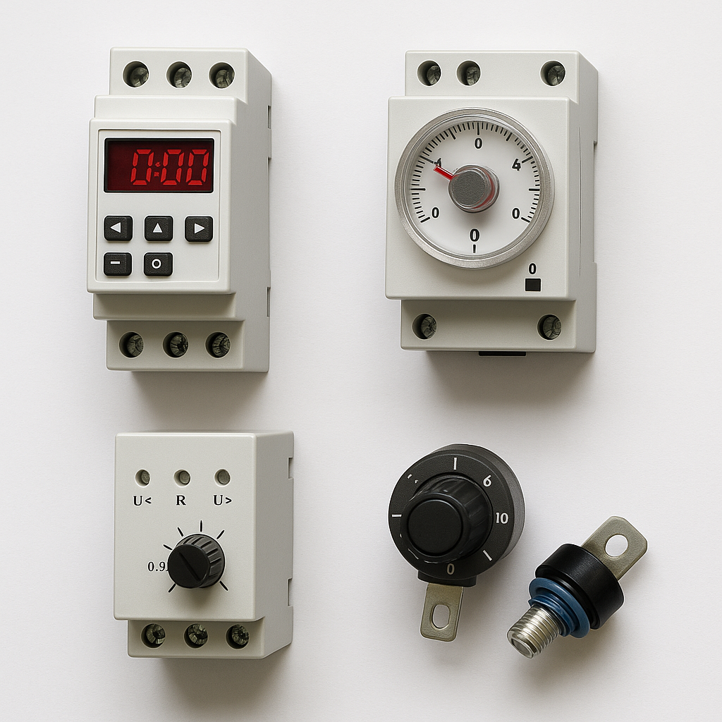 Реле, таймеры и регуляторы