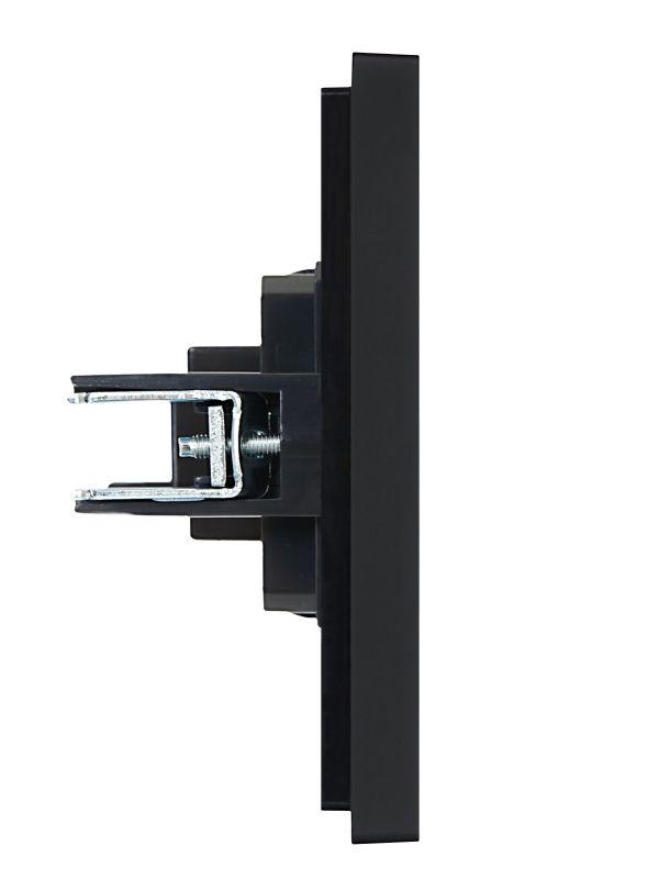 Розетка HDMI FORTE&PIANO FP140 черн. IEK FP-H10-K02