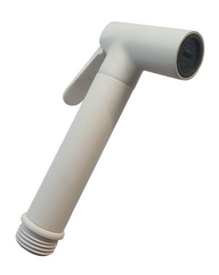 ZDOC120BO Душ гигиген. Из металла 21мм TWEET ROUND, белый матовый