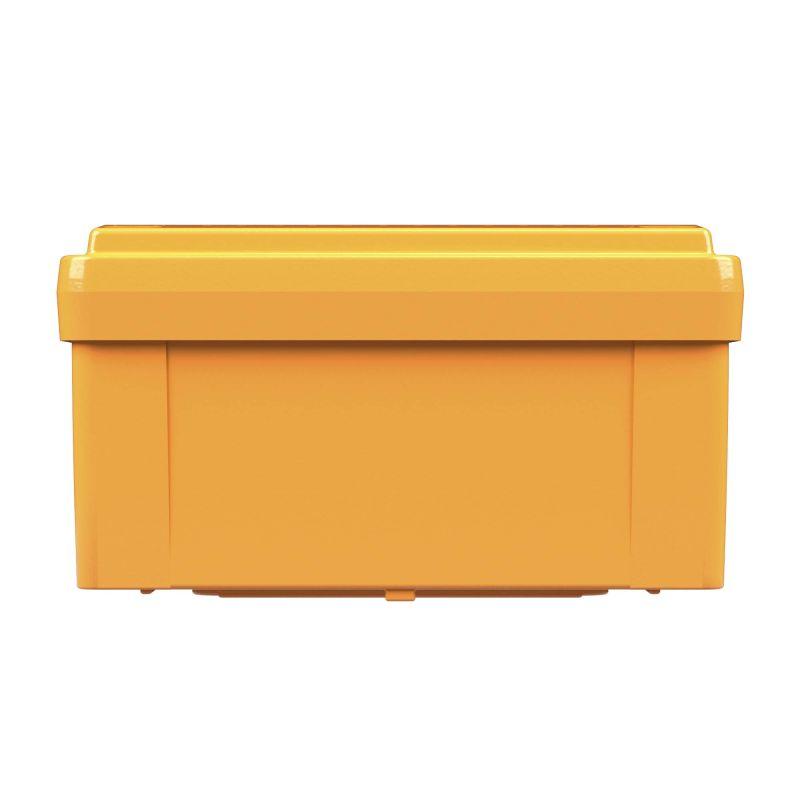 Коробка ответвительная FS 100х100х50мм 5р 450В 10А 6кв.мм с гладкими стенками и клеммн. IP56 пластик. DKC FSB10506