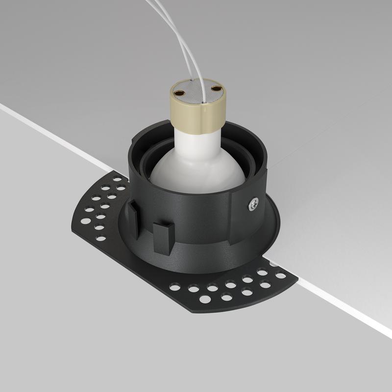 Светильник Dot 10Вт GU10 встраив. Maytoni DL042-01-RD-B