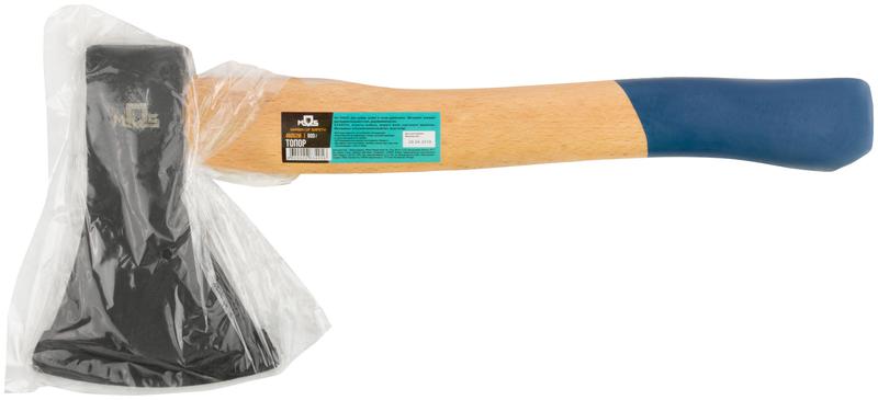 Топор 800г деревянная ручка; кованая инструментальная сталь MOS 46002М