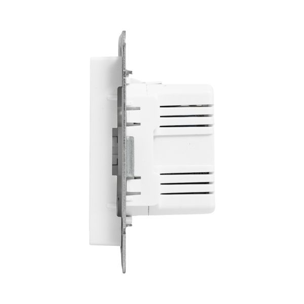 Розетка 2-м СП Эпика USB-C механизм бел. EKF UP1-SOW-2USBC