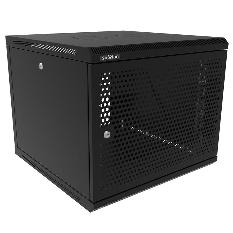 Шкаф телекоммуникационный настенный ТВС-9U-600-600-ПР-9005 SUPRLAN 05-2098-B