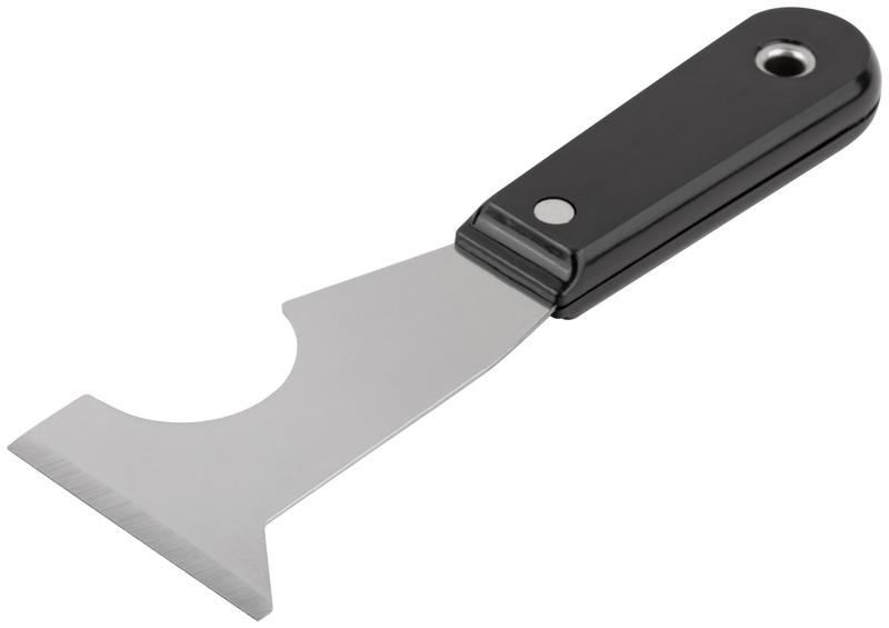 Шпатель многофункциональныймалярный пластиковая ручка профи 63мм FIT 06650