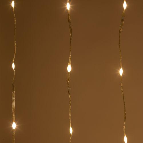 Гирлянда светодиодная ENIN-300WL "Занавес водопад" 3х2.8м 280LED IP20 тепл. бел. Эра Б0060418