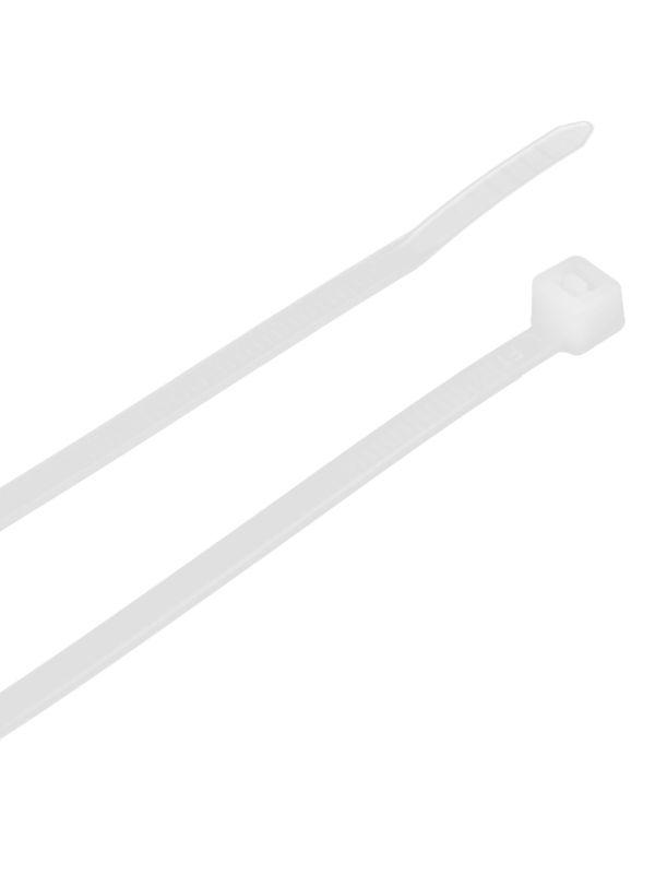 Хомут кабельный 3.6х300 нейл. бел. (уп.100шт) IEK UHH31-D036-300-100