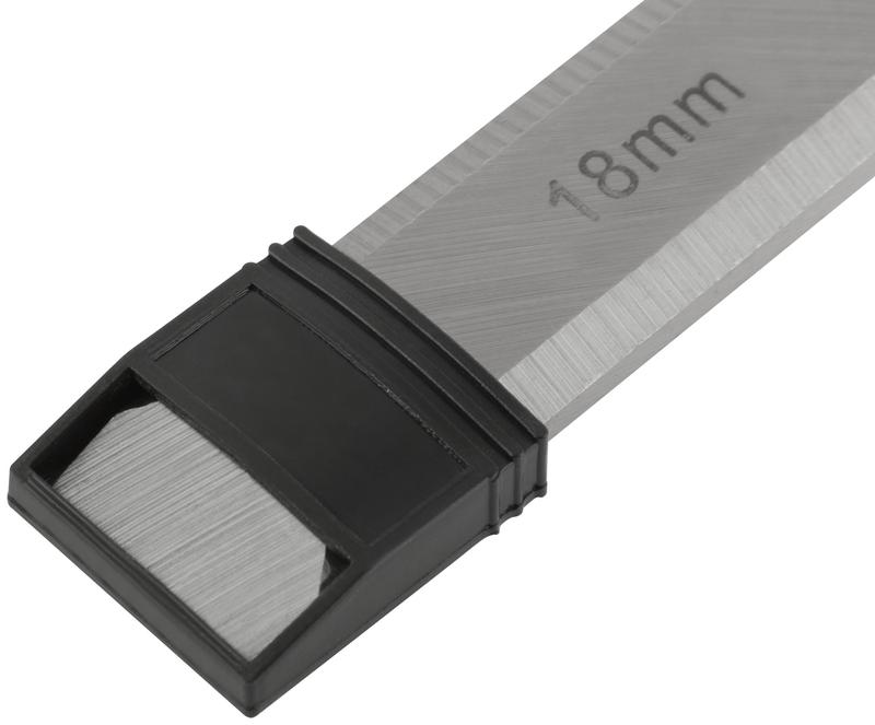 Стамеска CrV с пластиковой ручкой 18мм FIT 43118