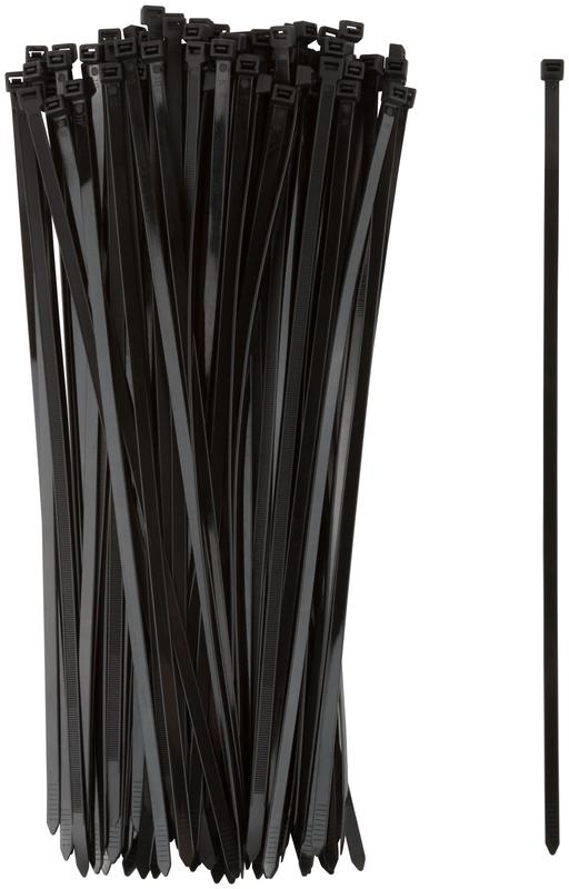 Хомут для проводов 7.6х400мм нейлон. черн. (уп.100шт) FIT 60362