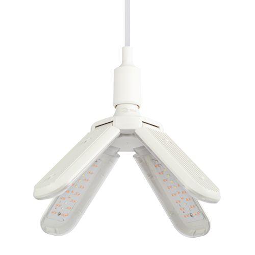 Лампа светодиодная GREEN LINE ФИТО-40W-PL-E27-GR 40Вт E27 для растений 4-х лепестковая красн./син. спектра Эра Б0064525