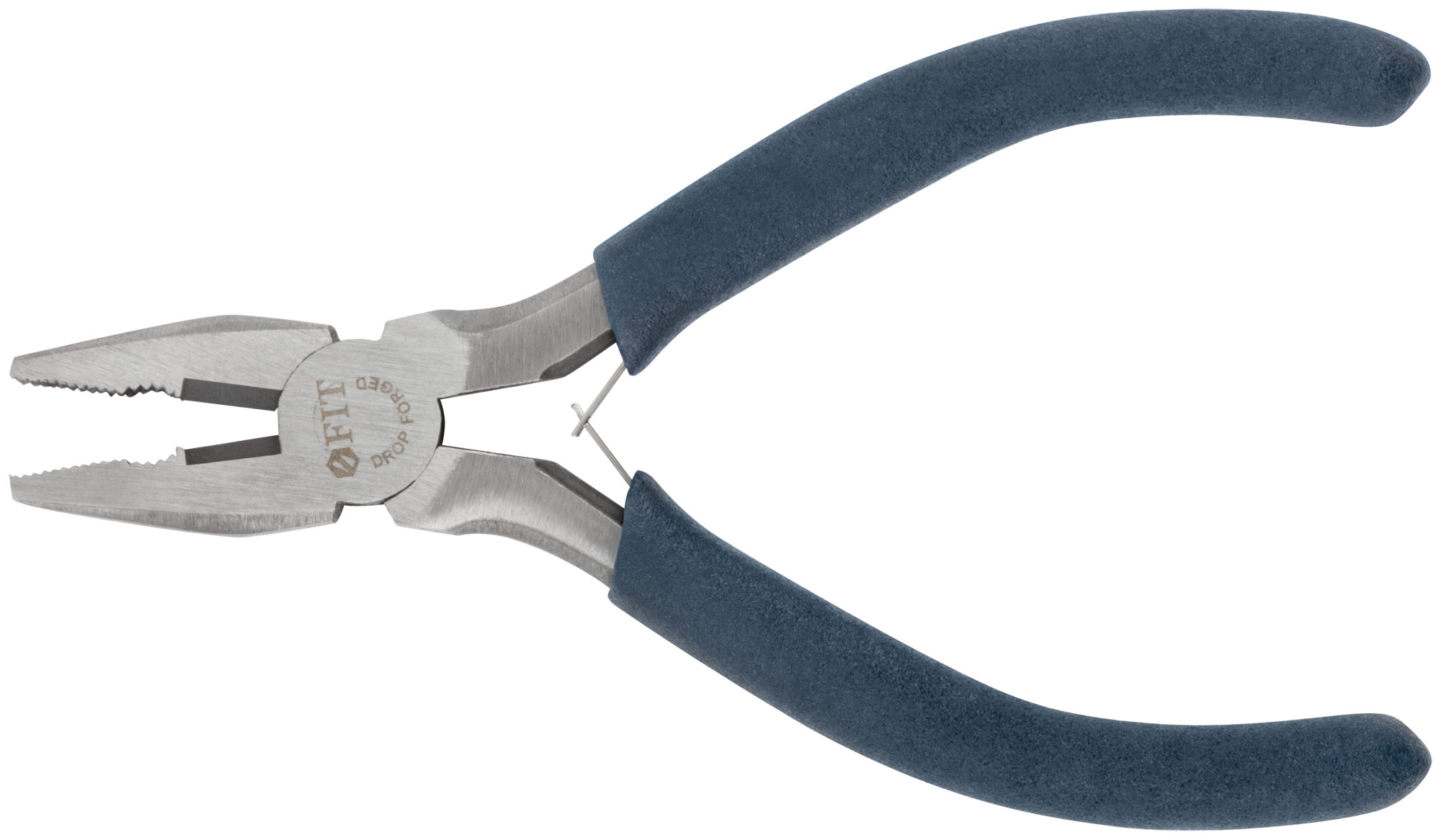 Плоскогубцы комбинированные "мини", синие ручки 120 мм