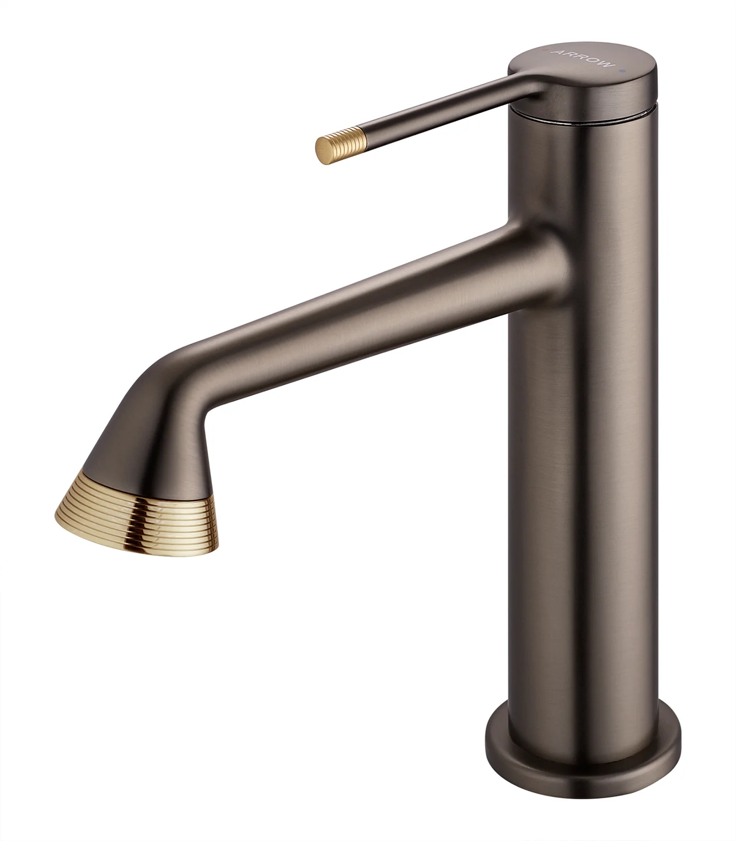 Смеситель для раковины ARROW AMP11855LF90, серый