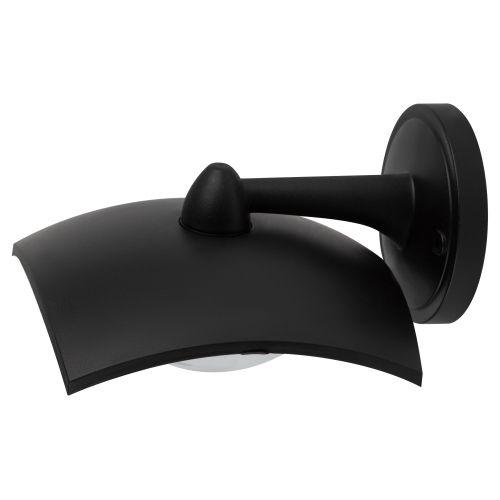 Светильник светодиодный садово-парковый ДБУ 07-8-004 Дели 4 8Вт 3000К IP44 4 гранный настенный черн. Эра Б0064289