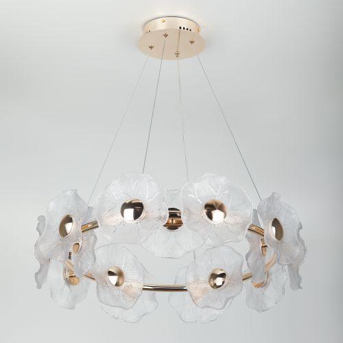 Люстра светодиодная Shannon 6135-101 LED 30Вт 3000К дизайн Rivoli Б0061947