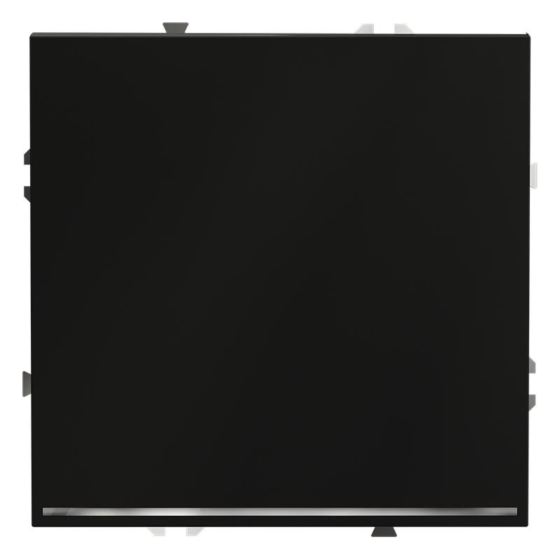 Выключатель 1-кл СП S70 10А с подсветкой механизм черн. матов. Voltum VLS010208