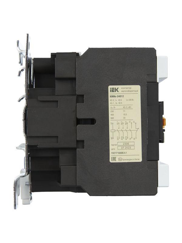 Контактор КМИе-34012 40А 230В/АС3 1НО 1НЗ GENERICA KKME31-040-230-11