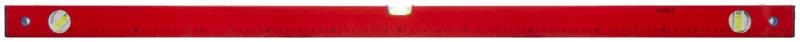 Уровень "Стандарт" 3 глазка фрезер. рабочая грань шкала 1200мм корпус красн. FIT 18062