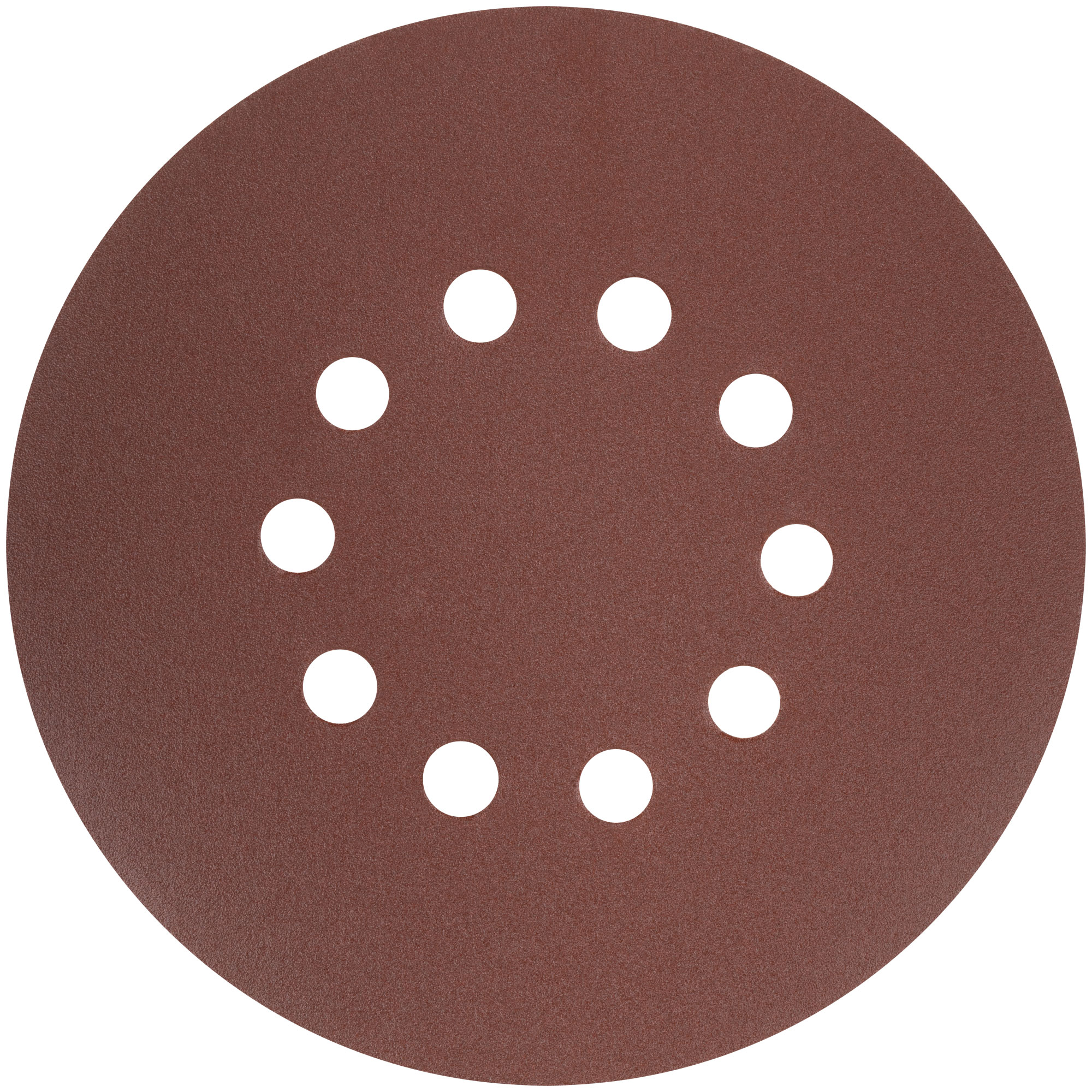 Круги шлифовальные с отверстиями (липучка), алюминий-оксидные, 225 мм, 5 шт. Р 120